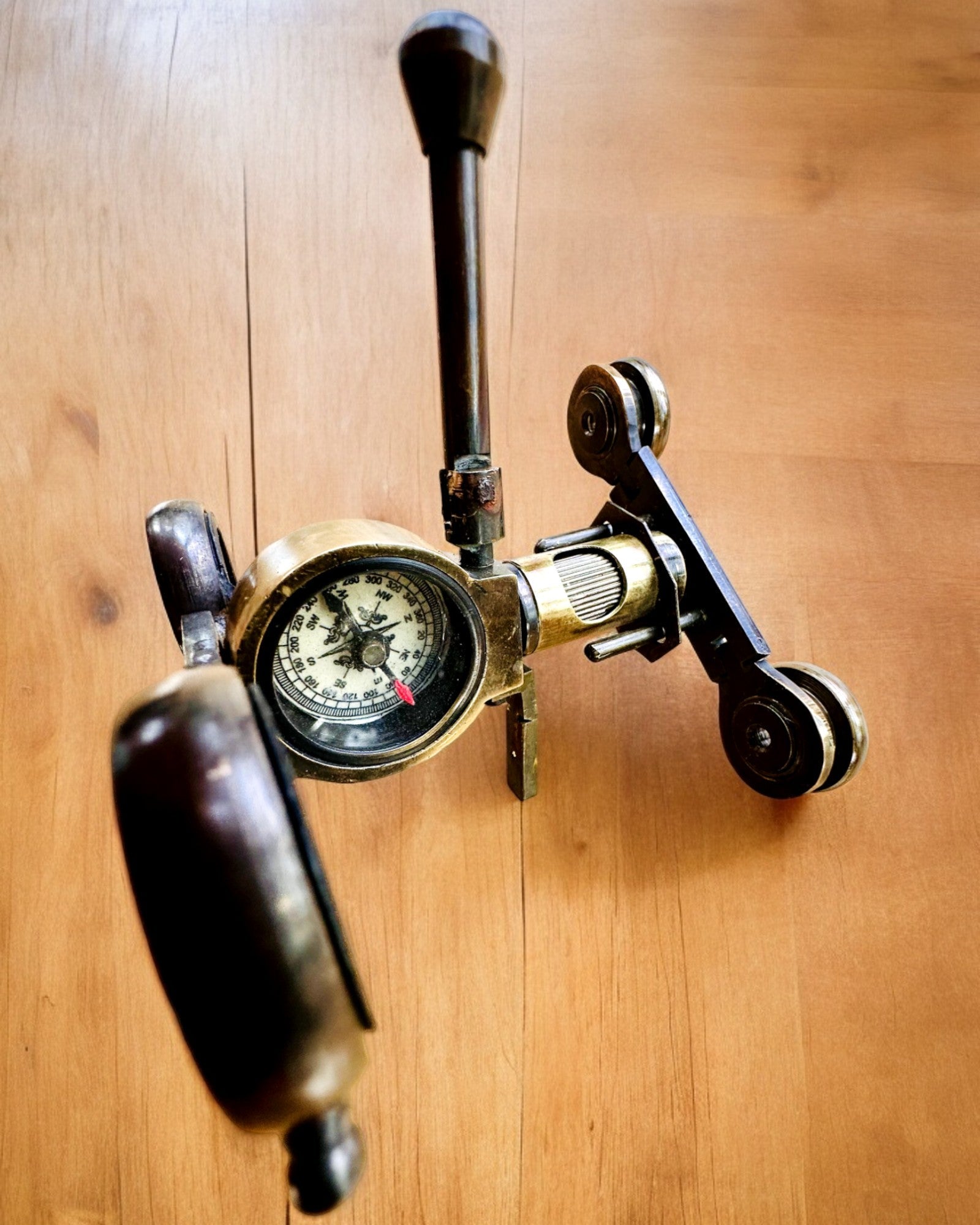 Binocular Nautica - Accesoriu Vintage Exclusiv - Realizat Manual cu Opțiune de Gravare, decorațiune pentru birou, premium