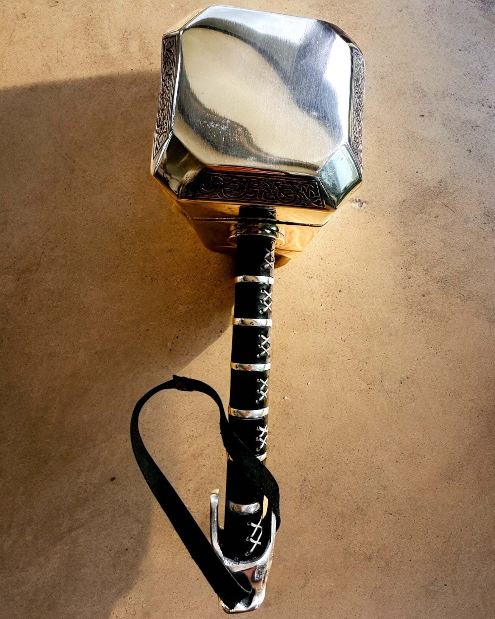 Młot Thora "Chief" - Ciocan Meșteșugăresc Realizat Manual, personalizare cu gravură pentru cadou