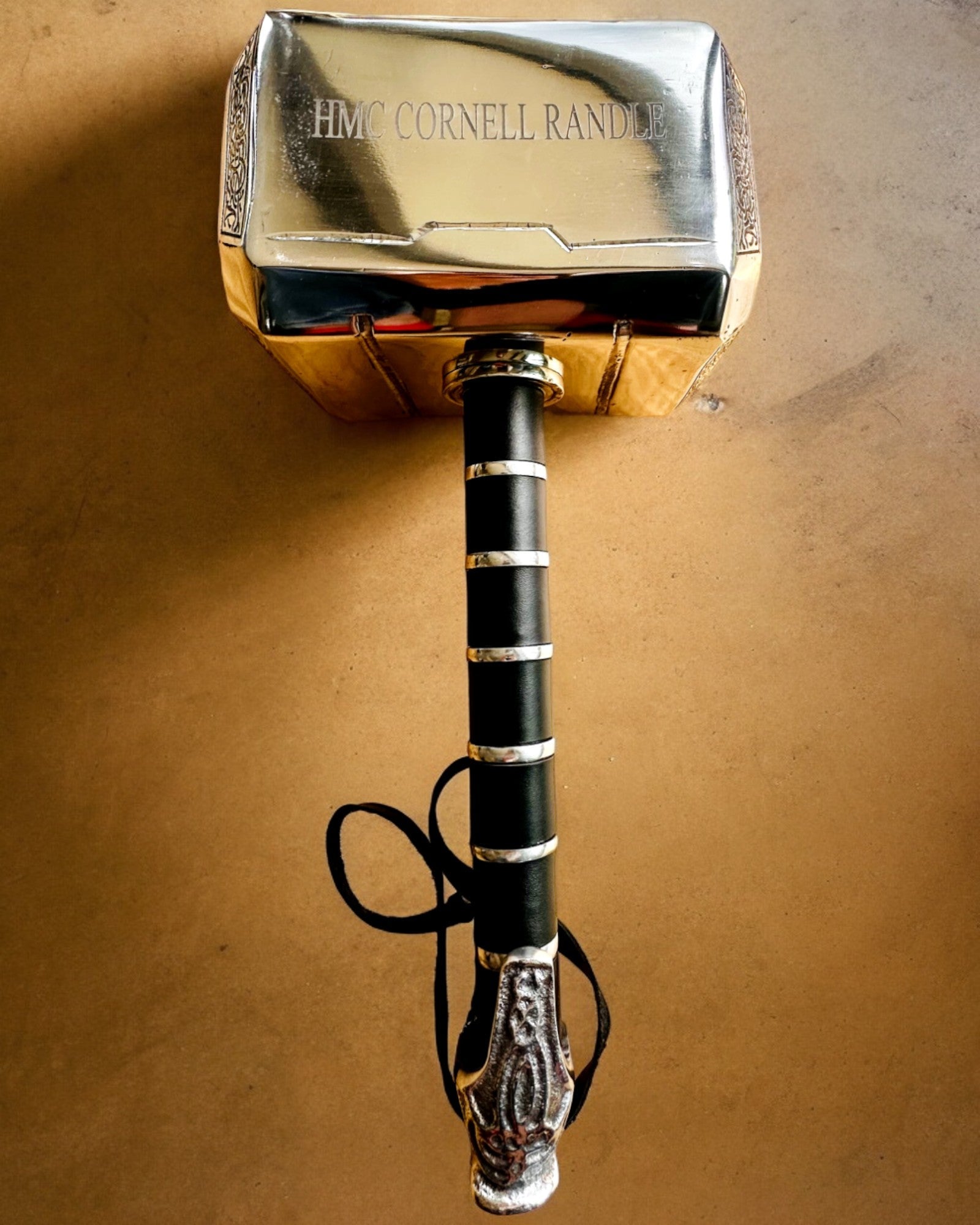 Młot Thora "Chief" - Ciocan Meșteșugăresc Realizat Manual, personalizare cu gravură pentru cadou