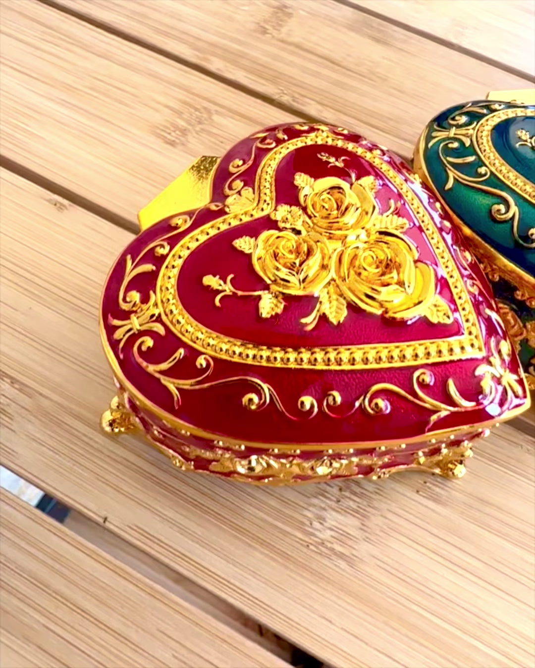 Cutie de bijuterii "Royal Elegance" - cu opțiune de gravare pentru cadou, 3 variante disponibile