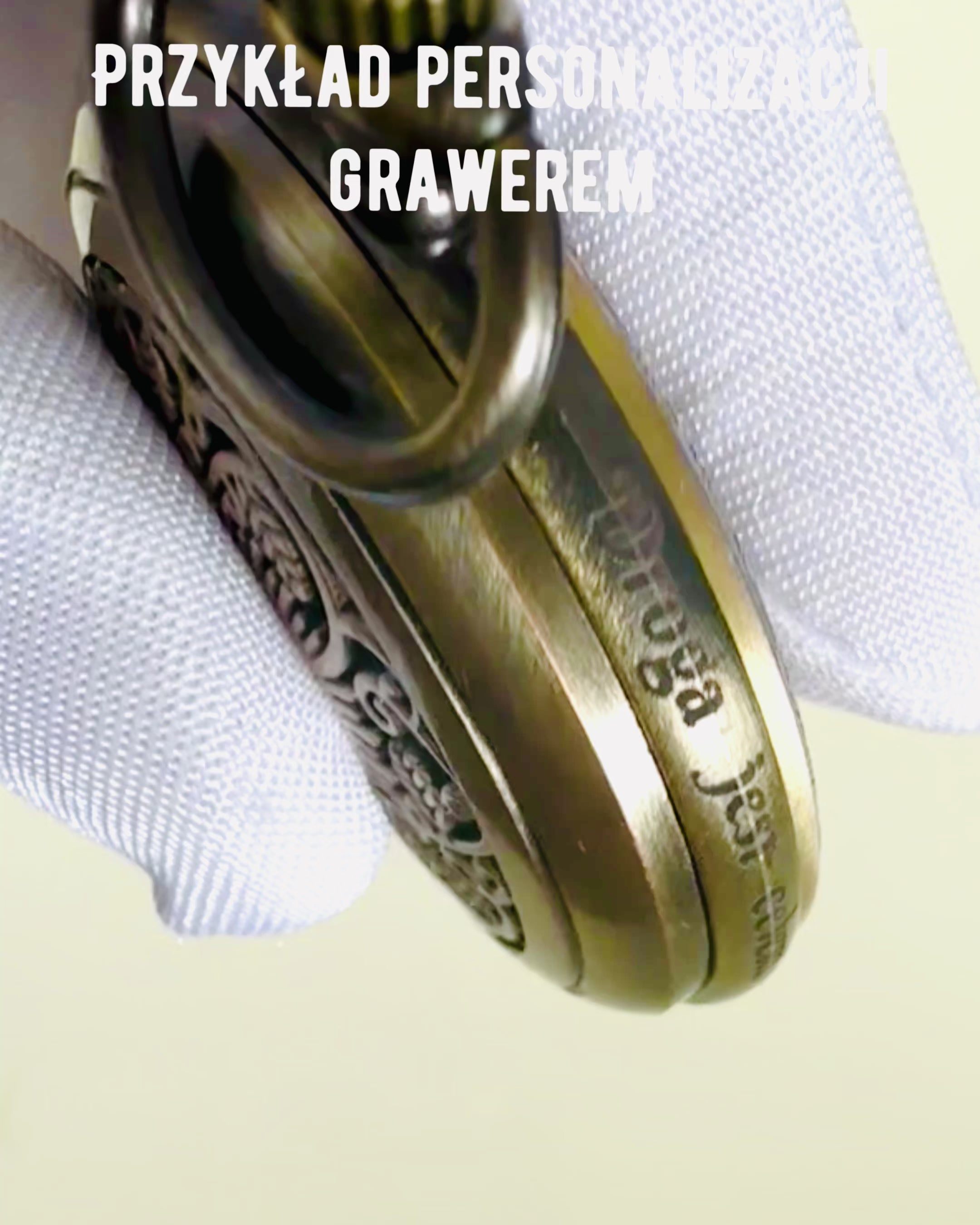 Busolă de Navigație în Stil Vintage cu Model Ajour – culoare maro-auriu