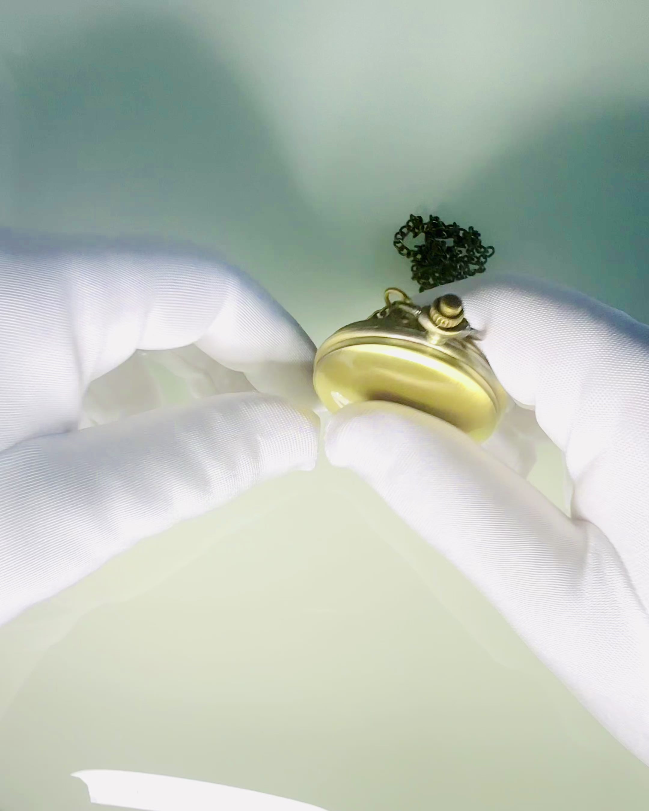 Ceas de buzunar vintage cu posibilitate de personalizare - aur periat