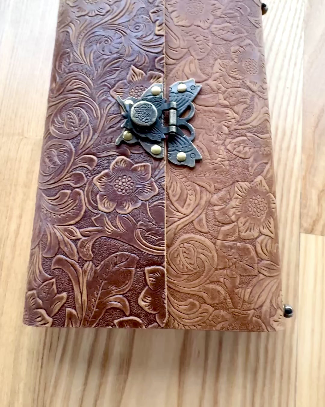 Notițel de lux retro cu copertă din piele - "Vintage Elegance", 480 de pagini, posibilitate de personalizare cu gravură