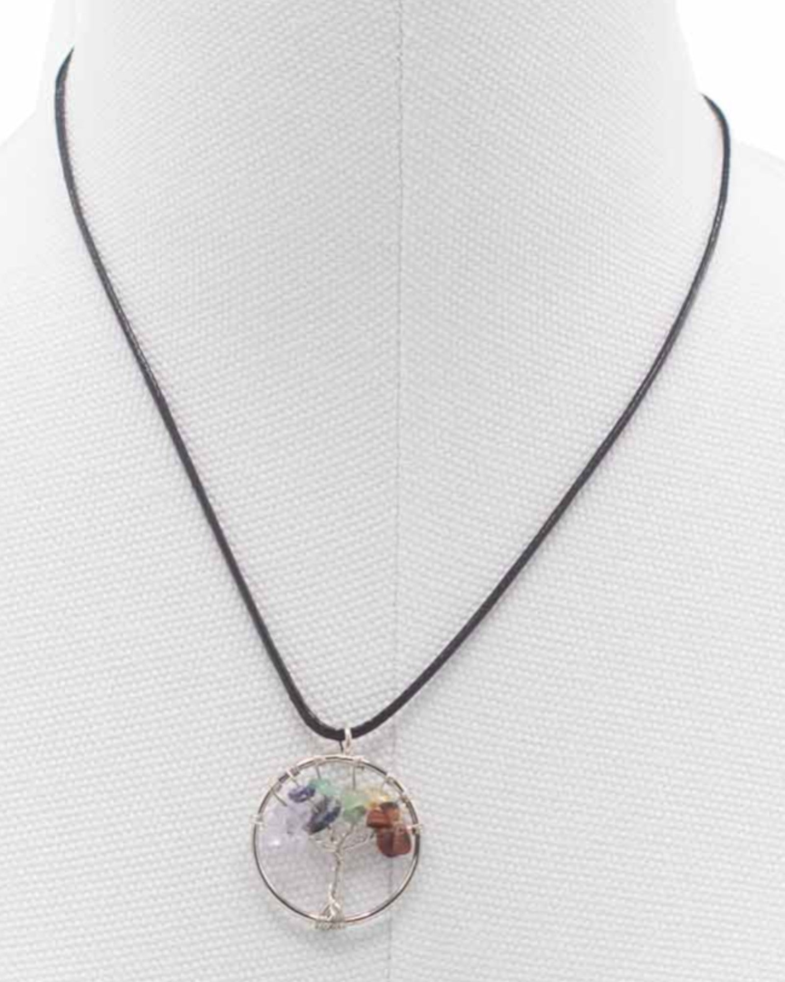 Naszyjnik Drzewo Życia Równowaga Czakr – Kamienie Naturalne