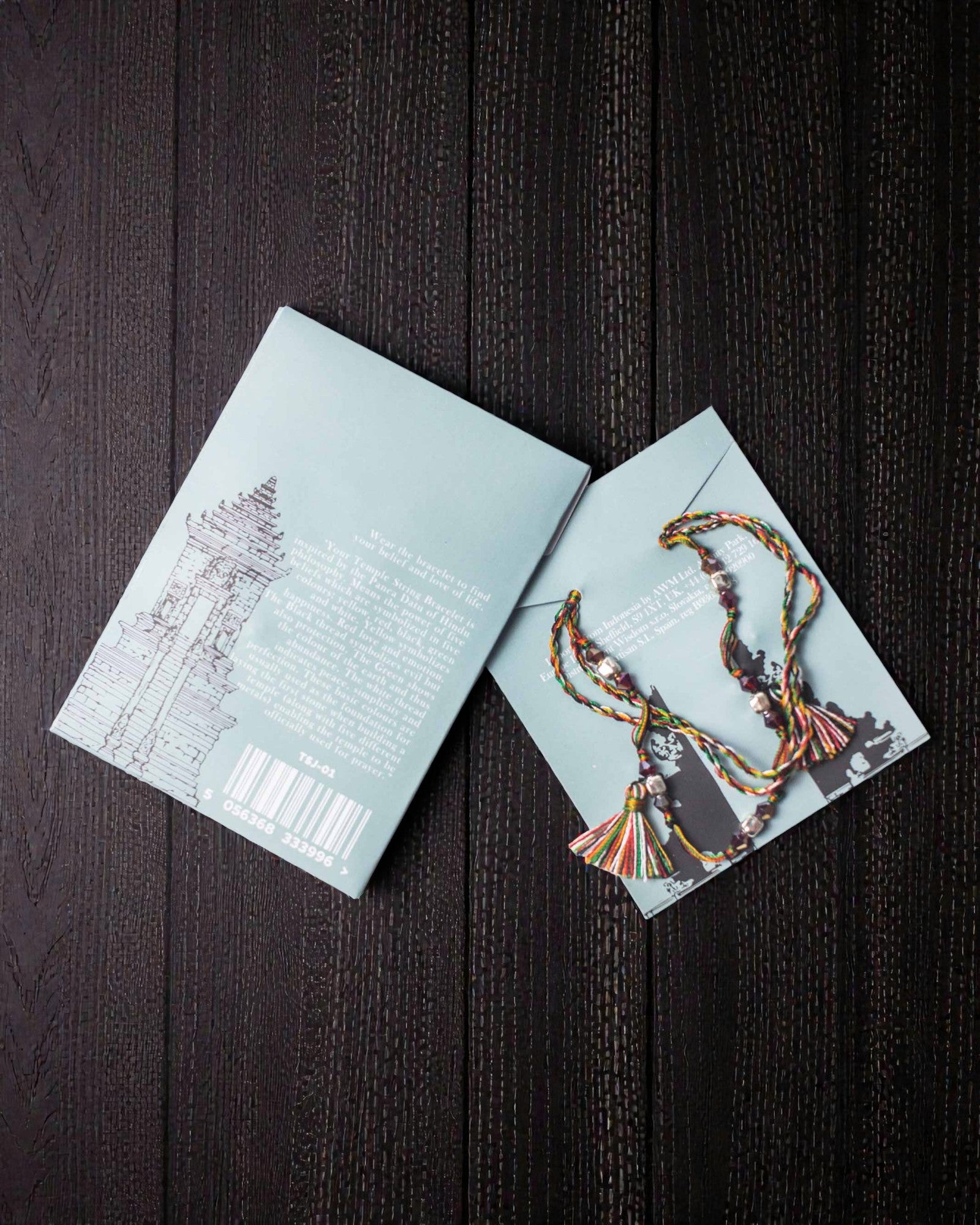 Brățară șnur de templu Panca Dharma – Puterea credinței