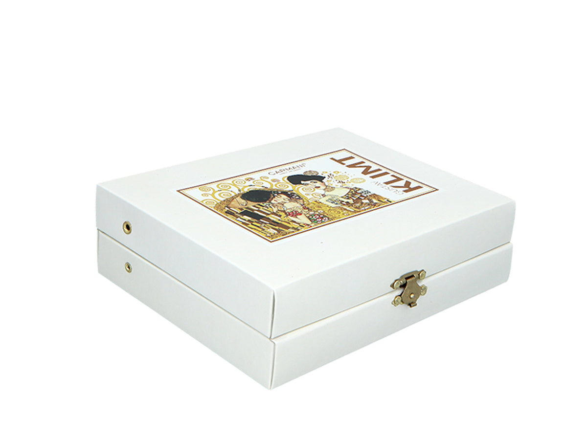 Set de 6 lingurițe placate cu aur 24K, cu 1 linguriță pentru zahăr