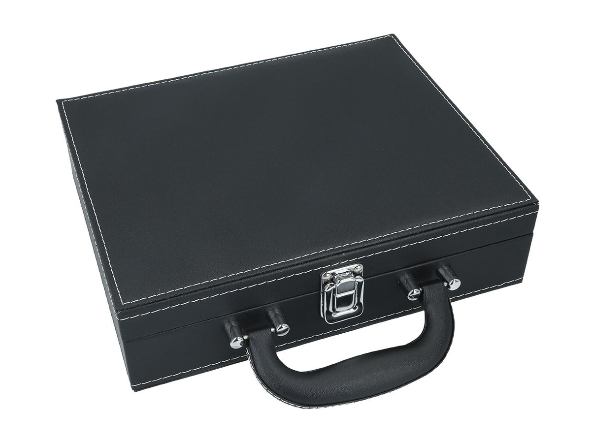 Set de accesorii pentru vin într-o valiză elegantă, cu posibilitate de personalizare prin gravură