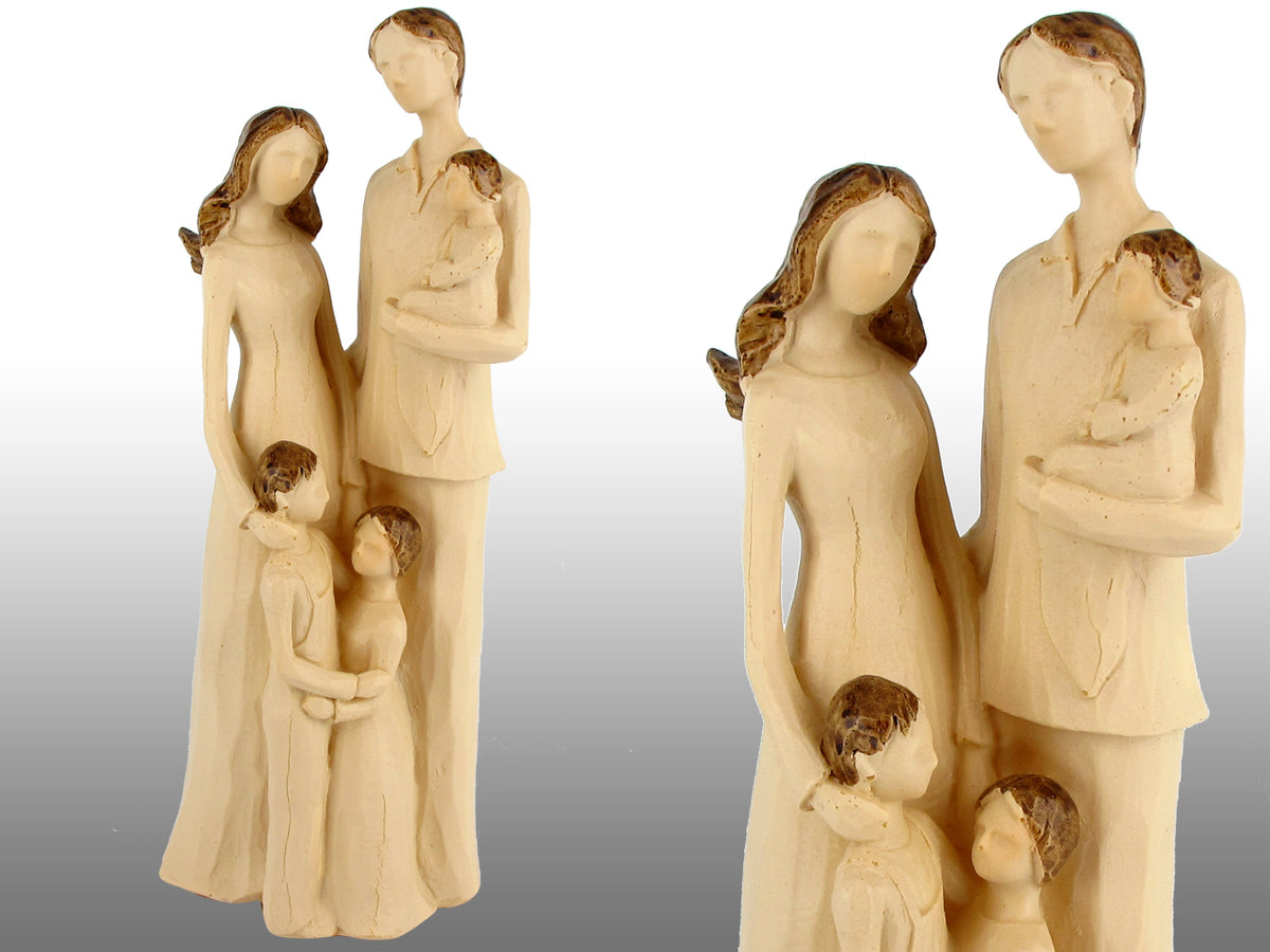 Figurka rodzina 24 cm z możliwością personalizacji grawerem