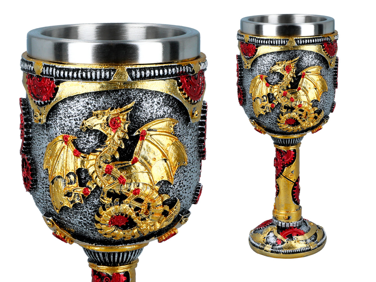 Cupă decorativă Moștenirea străvechilor 200ml, cu posibilitate de personalizare prin gravură, ideală pentru cadou, design elegant, excelentă pentru decorarea interioarelor