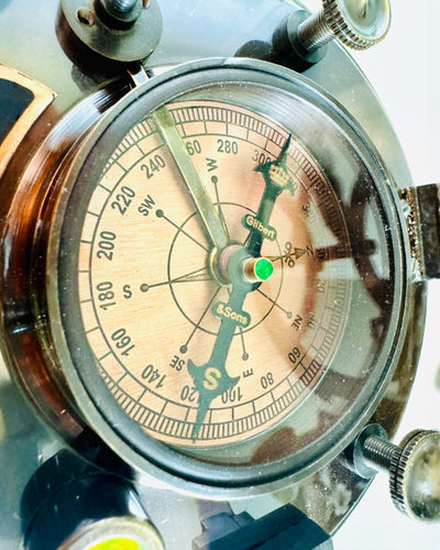 Busolă de Navigație Premium Antică cu Posibilitate de Gravare – Realizată Manual