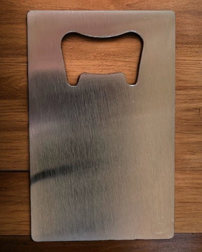 Deschizător de Sticle din Oțel Inoxidabil - Gadget Elegant și Practic - personalizare cu gravură