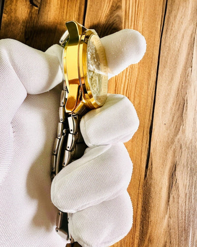 Ceas Bărbătesc Quartz „Vision Sport” – Dublu Transparent din Aluminiu