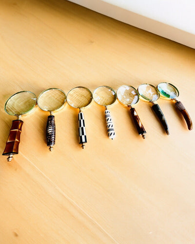 Lupă Retro Mare, posibilitate de personalizare pentru cadou cu gravură - variante disponibile