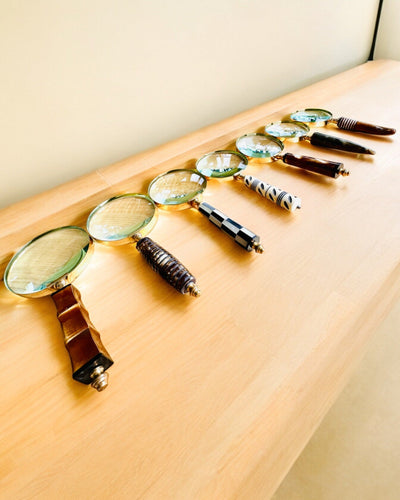 Lupă Retro Mare, posibilitate de personalizare pentru cadou cu gravură - variante disponibile