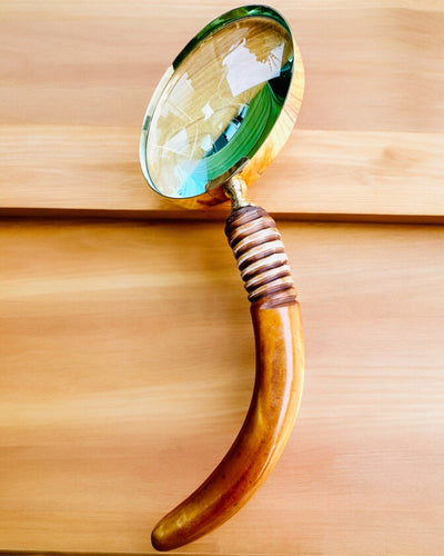 Lupă Retro Mare, posibilitate de personalizare pentru cadou cu gravură - variante disponibile