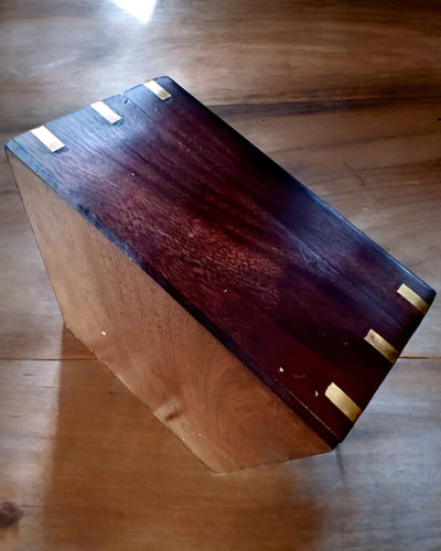 Cutie Mare din Lemn pentru Sextant sau Busolă Premium „Mariner's Legacy” cu Posibilitate de Gravare