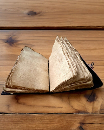 Jurnal Premium, Model Antic, Caiet din Piele „Cronica Magică” 200 de pagini, 2 variante disponibile, personalizare cu gravură