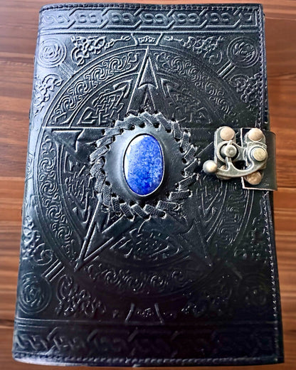 Jurnal Premium, Model Antic, Caiet din Piele „Cronica Magică” 200 de pagini, 2 variante disponibile, personalizare cu gravură