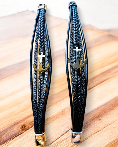 Bransoleta męska Kotwica Elegancji z opcją grawerowania na prezent