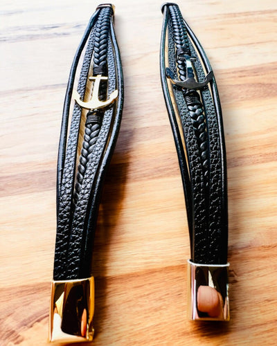 Bransoleta męska Kotwica Elegancji z opcją grawerowania na prezent