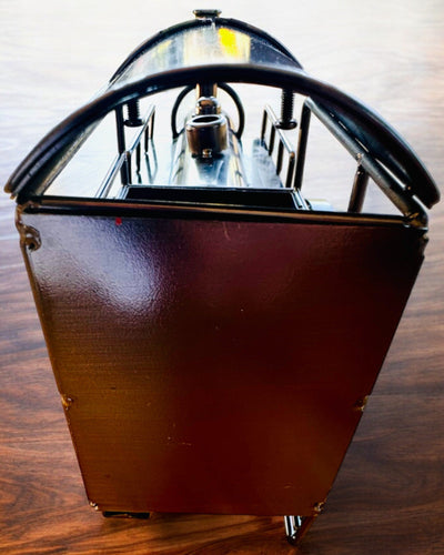 Locomotivă din fier „Retro Express” – decorațiune, model, realizată manual cu posibilitatea de gravare pentru cadou