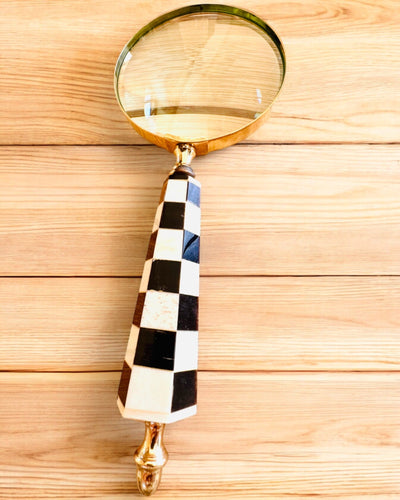 Lupă Retro Mare, posibilitate de personalizare pentru cadou cu gravură - variante disponibile