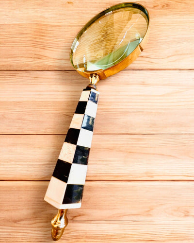 Lupă Retro Mare, posibilitate de personalizare pentru cadou cu gravură - variante disponibile