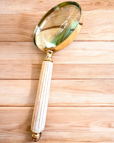 Lupă Retro Mare, posibilitate de personalizare pentru cadou cu gravură - variante disponibile