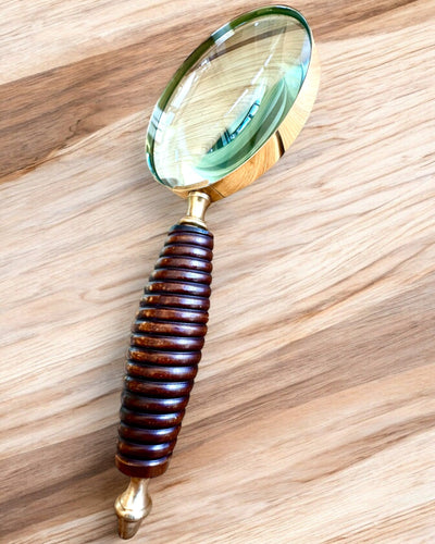 Lupă Retro Mare, posibilitate de personalizare pentru cadou cu gravură - variante disponibile