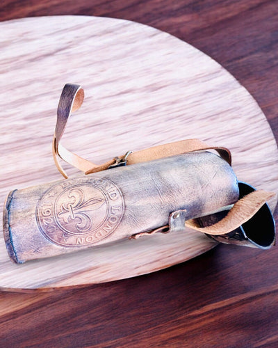 Lunetă Premium „Voyager” cu Lunetă Gravată și Etui din Piele Naturală, posibilitate de personalizare cu gravură pentru cadou