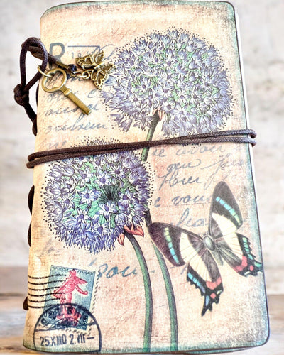 Notatnik Vintage Memoire cu gravură personalizată - 3 modele la alegere, caiet cadou