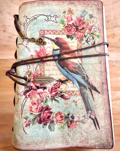 Notatnik Vintage Memoire cu gravură personalizată - 3 modele la alegere, caiet cadou