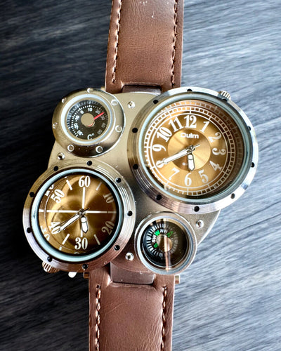 Zegarek Survivalowy „Explorer 4in1”, możliwość personalizacji grawerem na prezent