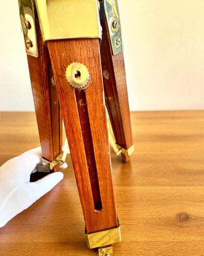 Lunetă Celestial pe suport de lemn 41 cm, posibilitate de personalizare cu gravură cadou