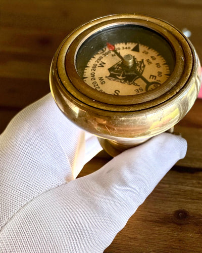 Laska Nawigator 2.0 z kompasem i ukrytą lunetą, możliwość personalizowania grawerem na prezent