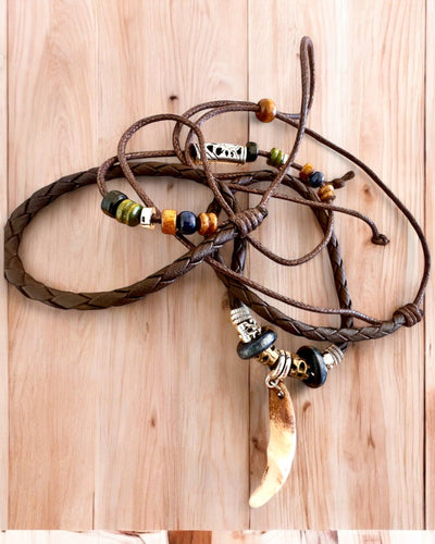 Wilczy Ząb - Colierul Puterii - posibilitate de personalizare cu gravură pentru cadou