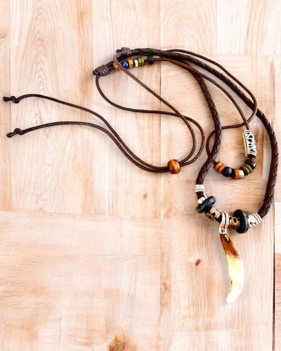 Wilczy Ząb - Colierul Puterii - posibilitate de personalizare cu gravură pentru cadou