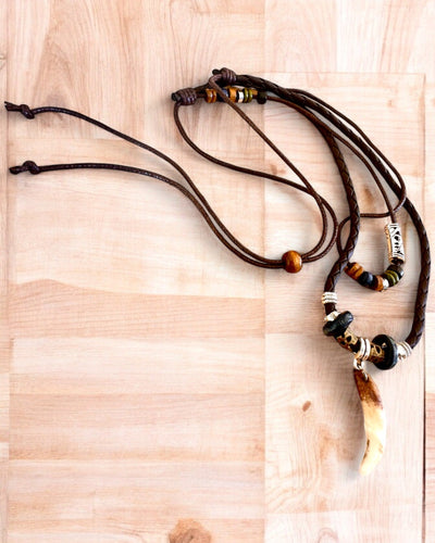 Wilczy Ząb - Colierul Puterii - posibilitate de personalizare cu gravură pentru cadou