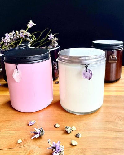 Lumânare intențională Puterea Tigrului – Încredere în sine și prosperitate, 250 ml, posibilitate de personalizare a capacului pentru cadou