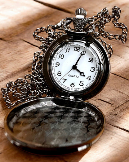 Ceas de buzunar „Cercul Dragonului 2” – un accesoriu elegant cu o notă de magie - personalizare cu gravură pentru cadou