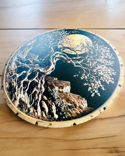 Pandantiv "Cercurile Magice ale Naturii" - posibilitate de personalizare cu gravură. 3 variante disponibile