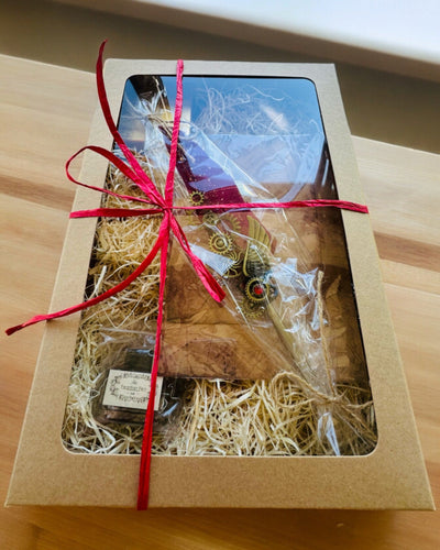 Set Cadou - Pană de Gâscă Bordo-Violet „Eleganță Steampunk” cu Posibilitate de Gravare, pentru cadou