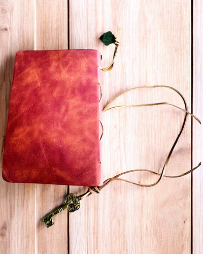 Notatnik Vintage „Klucz Przeszłości” - Posibilitate de gravare pentru cadou, notes