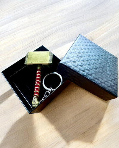 Młot Wikinga - Brelog și deschizător într-unul - Premium, posibilitate de personalizare cu gravură