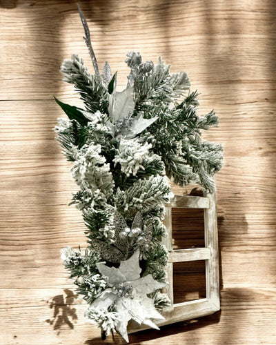 2 buc. Rame decorative de sărbători „Strălucirea iernii”, posibilitate de personalizare cu gravură pentru cadou