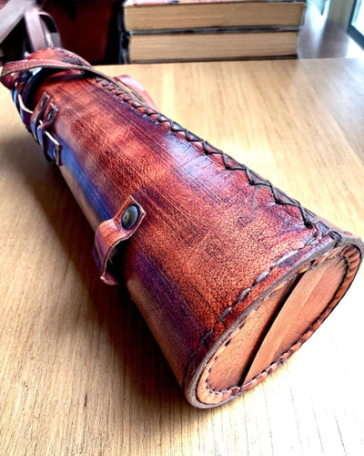 Luneta Królewska „Voyager 1818” – Ekskluzywna, Mosiężna, 83 cm, ręcznie robiona, etui ze Skóry Naturalnej – Edycja Kolekcjonerska, personalizacja grawerem na prezent