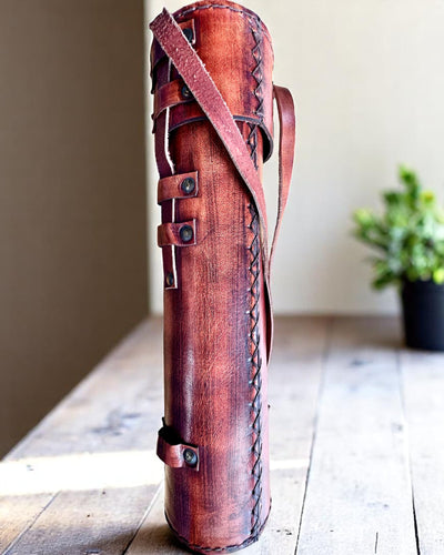 Luneta Królewska „Voyager 1818” – Ekskluzywna, Mosiężna, 83 cm, ręcznie robiona, etui ze Skóry Naturalnej – Edycja Kolekcjonerska, personalizacja grawerem na prezent