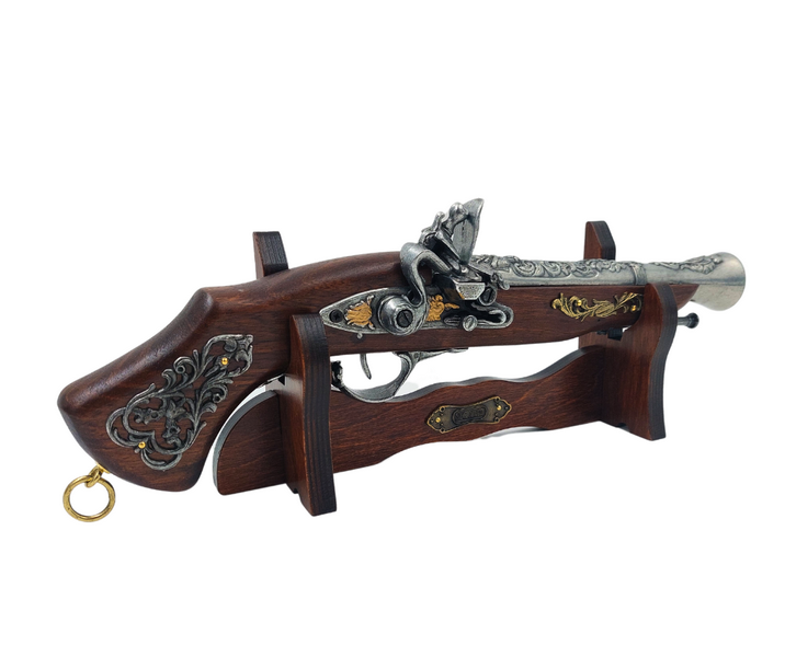 Pistol italian mare pe suport, cu posibilitate de personalizare prin gravură
