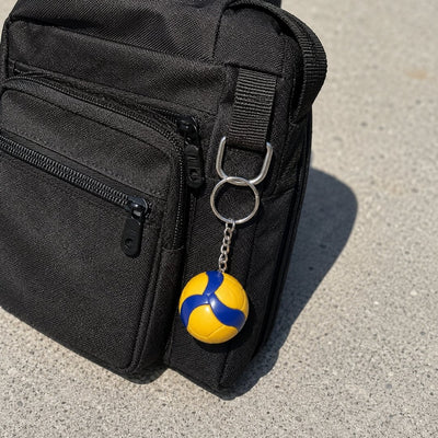 Breloc sportiv pentru chei volei cu gravură