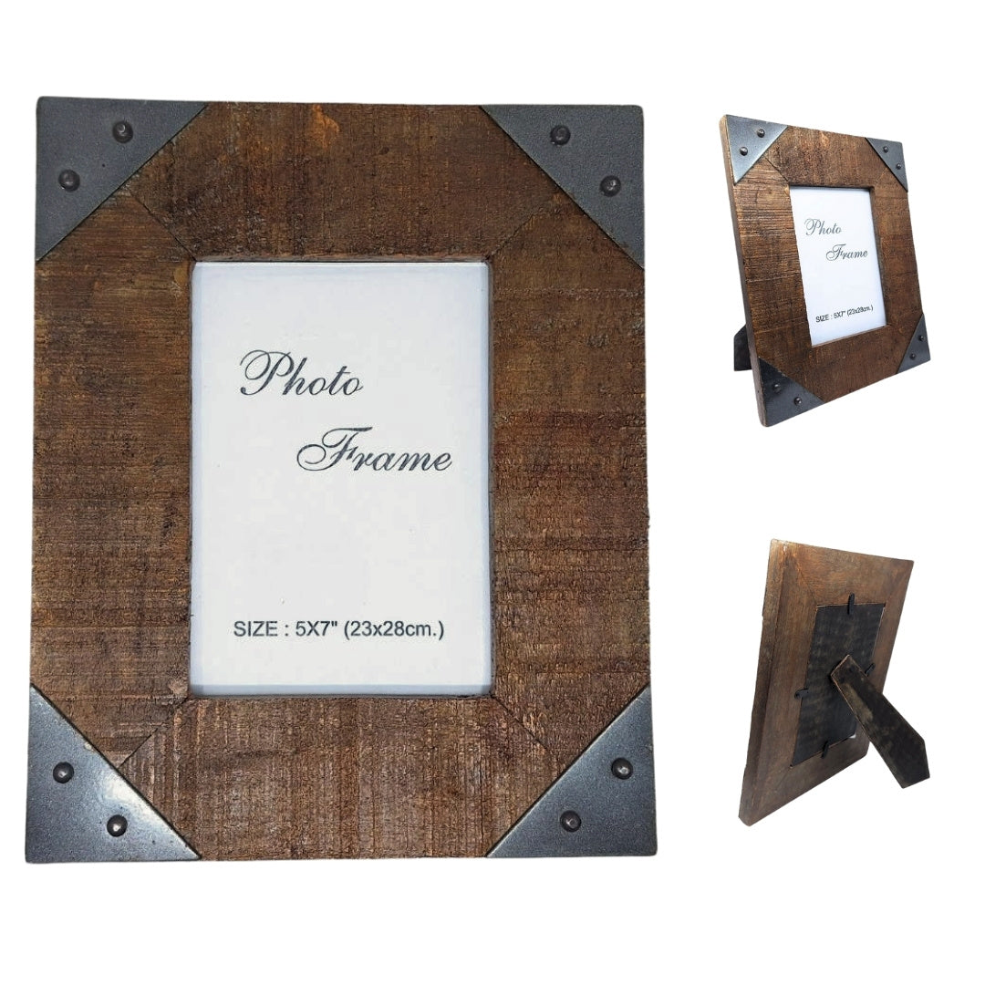 Ramă foto din lemn 13 x 18 cm cu posibilitate de personalizare prin gravură